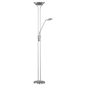 Reality Deckenfluter R42292107 nickel matt Metall Kunststof…