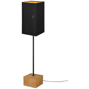 Reality Stehleuchte WOODY R40171080 natur schwarz gold Holz…