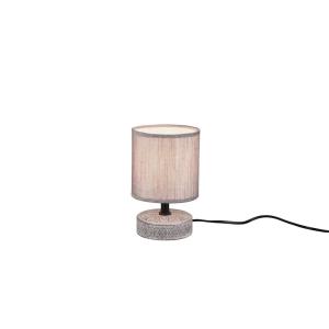 Reality Tischleuchte Marie braun Stoff Keramik L/D: ca. 20x…