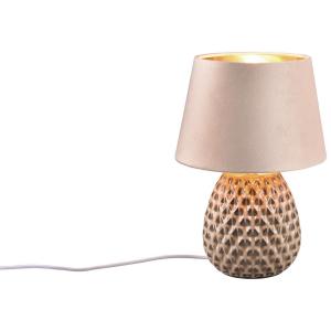 Reality Tischleuchte R51531944 Ariana beige Keramik Samt H/…