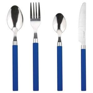 SAN IGNACIO Besteckset HAPPIE BLUE blau Kunststoff 24 tlg.