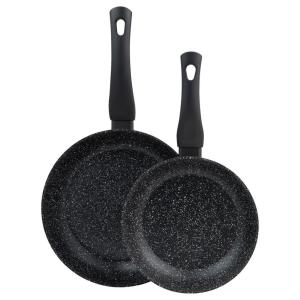 SAN IGNACIO Pfannen-Set IBON BLACK schwarz Aluminium