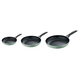 SAN IGNACIO Pfannenset NAVY CEDAR schwarz Aluminium 3 tlg.