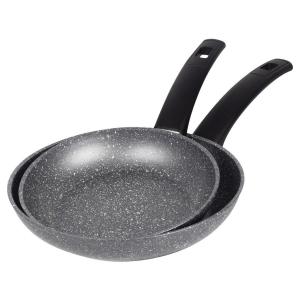 SAN IGNACIO Pfannenset ROOT REECO grau Aluminium 2 tlg.