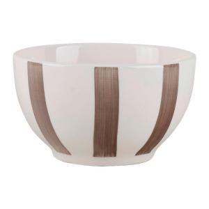 Schale weiß Keramik H/D: ca. 8x14 cm