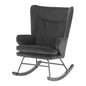 Schaukelstuhl Melorie 100 schwarz B/H/T: ca. 86x95x65 cm
