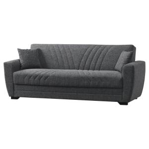 Schlafsofa Alanya grau Microfaser B/H/T: ca. 231x94x84 cm