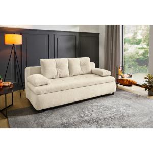 Schlafsofa  beige B/H/T: ca. 201x90x101 cm