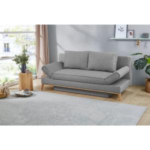 Schlafsofa  grau B/H/T: ca. 198x87x92 cm