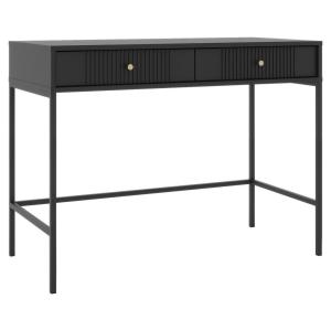 Schminktisch ISEO schwarz B/H/T: ca. 104,3x79x60 cm