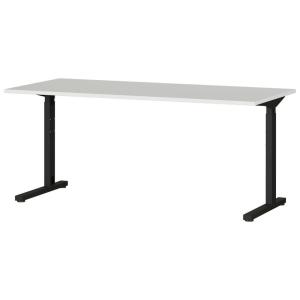 Schreibtisch 4252-581 Lichtgrau schwarz B/H/T: ca. 160x80x8…