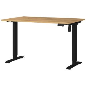 Schreibtisch 8022-582 Eiche Grand-Son Nachbildung schwarz B…