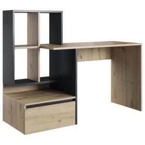 Schreibtisch SCHREIBTISH PACO 2 Eiche Artisan Nachbildung a…
