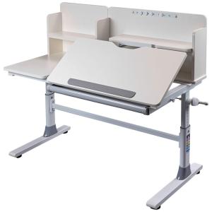 Schreibtisch Sören weiß pulverbeschichtet B/H/L: ca. 60x96x…