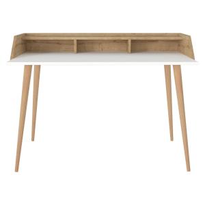 Schreibtisch Vitalis Saphir weiß B/H/T: ca. 120x89x60 cm