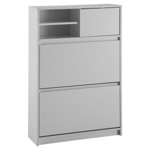 Schuhschrank weiß B/H/T: ca. 71x110x24 cm