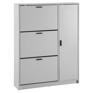 Schuhschrank weiß B/H/T: ca. 90x120x24 cm