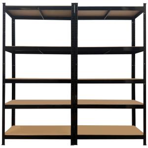 Schwerlastregal 2erSet schwarz B/H/T: ca. 200x200x60 cm
