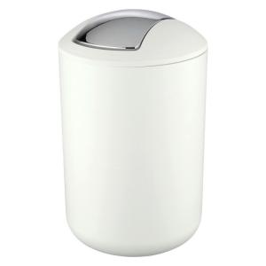 Schwingdeckeleimer weiß Kunststoff ca. 6 l