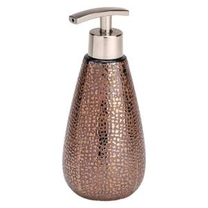 Seifenspender Marrakesh braun Keramik B/H/L: ca. 8x18x8 cm