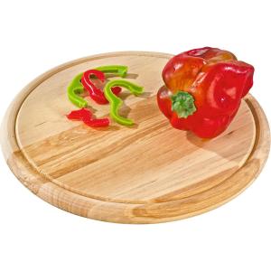 Sensation Fleischteller natur Holz D: ca. 25 cm