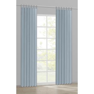 Sensation Schlaufenvorhang Look blau B/L: ca. 140x235 cm