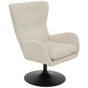 Sessel Samos beige Microfaser B/H/T: ca. 72x96x81 cm