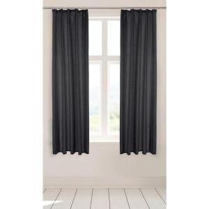 silver edition Dekovorhang Tessin schwarz B/L: ca. 140x175…