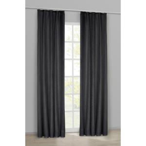 silver edition Dekovorhang Tessin schwarz B/L: ca. 140x245…