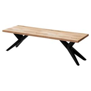Sitzbank braun B/H/T: ca. 175x45x45 cm