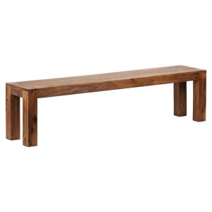 Sitzbank natur Echtholz B/H/T: ca. 180x45x35 cm