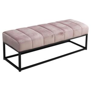 Sitzbank rosa Polyester B/H/T: ca. 108x40x40 cm