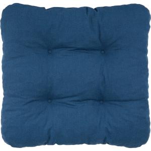 Sitzkissen Alina blau Polyester-Mischgewebe B/H/L: ca. 38x8…