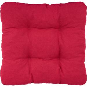 Sitzkissen Alina rot Polyester-Mischgewebe B/H/L: ca. 38x8x…
