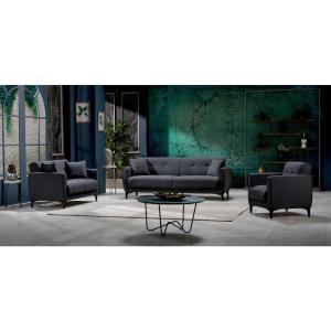 Sofa San Marino anthrazit Microfaser