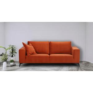 Sofa terracotta B/H/T: ca. 229x85x92 cm