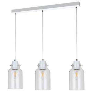 SPOT Light Pendelleuchte Alessandro 1760302 silber transpar…