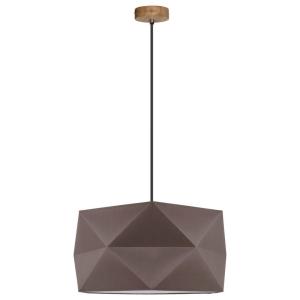 SPOT Light Pendelleuchte Finja 1843174 braun natur Textil E…