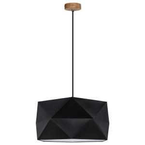 SPOT Light Pendelleuchte Finja 1845974 schwarz natur Textil…