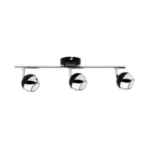 SPOT Light Spotbalken 2502304 schwarz Chrom Metall B/H/T: c…