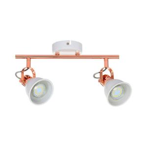 SPOT Light Spotbalken 2766212 weiß Kupfer Metall B/H/T: ca.…