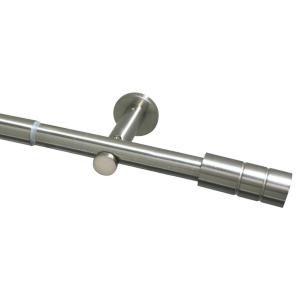 Stilgarnituren Zylinder Edelstahloptik Metall D: ca. 2,5 cm…