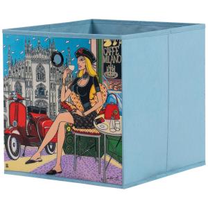 Stoffbox Stoffbox hellblau B/H/T: ca. 32x32x32 cm