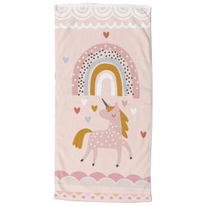 Strandtuch Unilove Multi Polyester B/L: ca. 75x150 cm