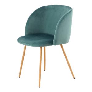 Stuhl Celina 100 2er grün Microfaser B/H/T: ca. 54x84x56 cm