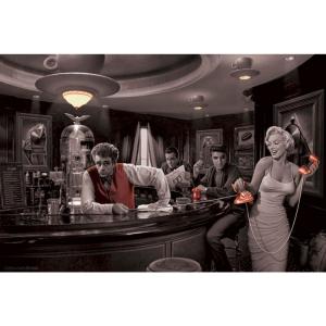 The Wall Wandbild James Dean B/L: ca. 58x90 cm