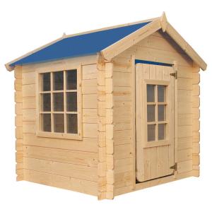 Timbela Kinderspielhaus M570M blau B/H/L: ca. 114x121x111 cm
