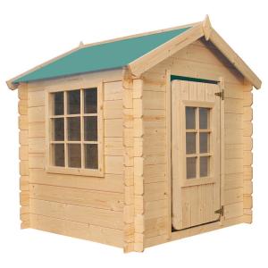 Timbela Kinderspielhaus M570Z natur B/H/L: ca. 114x121x111…