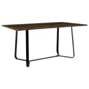 Tisch TALEA Eiche Old Wood Nachbildung schwarz pulverbeschi…