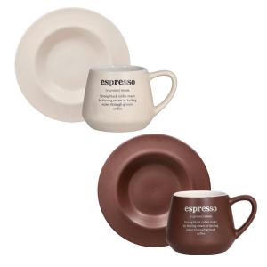 TOGNANA Espressotassenset creme Keramik 4 tlg.